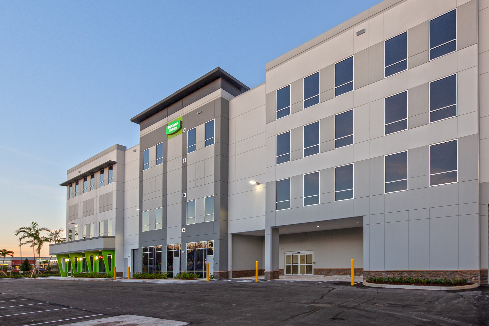 Riverbend Self Storage Class A Self Storage - developed and built by Hernandez Development & Construction in Fort Lauderdale FL
