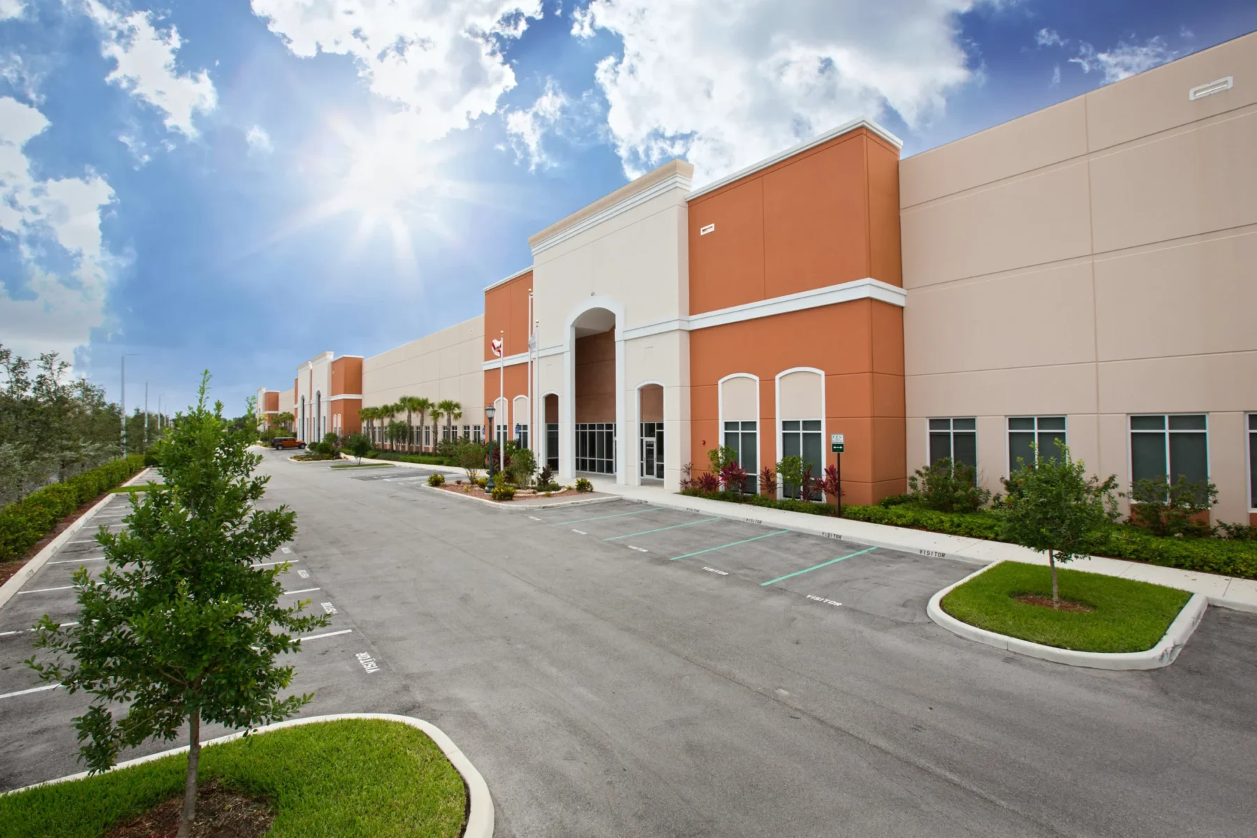 AeroTurbine Aviation Facility Corporate Headquarters Industrial Aviation Facility built by Hernandez Development & Construction in Miramar FL