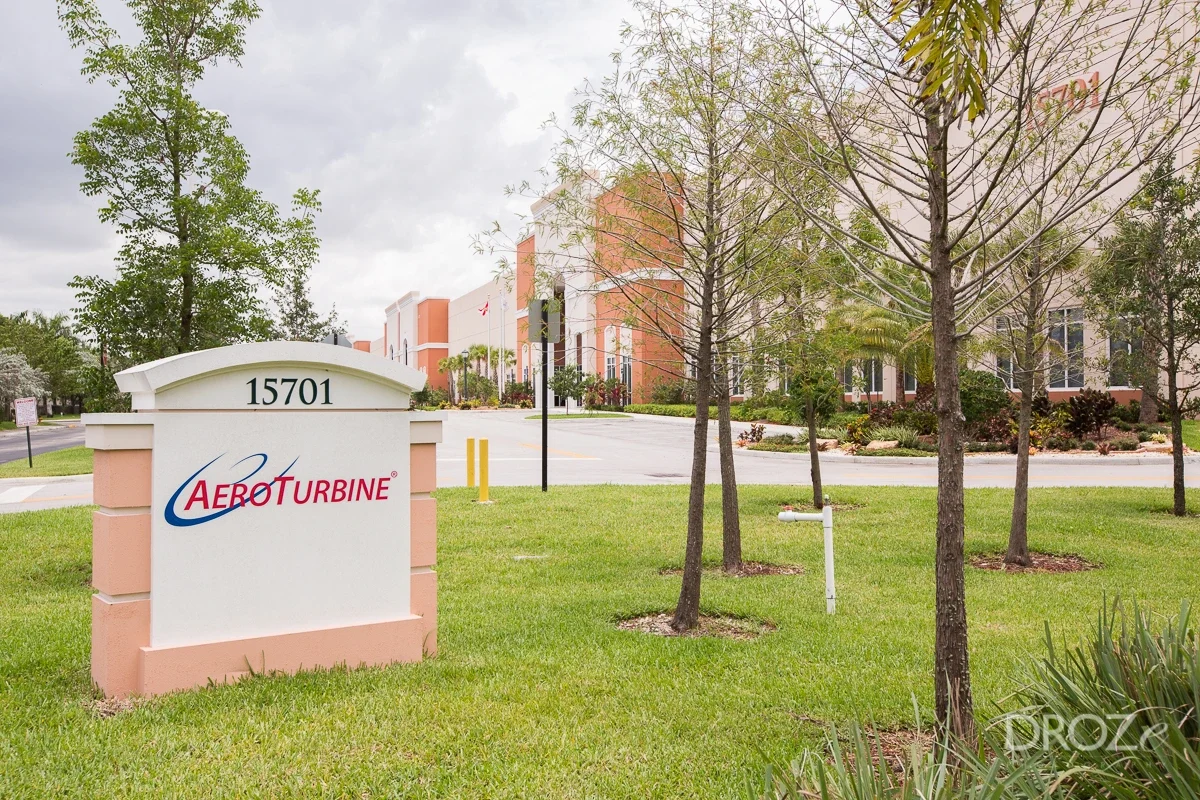 AeroTurbine Aviation Facility Corporate Headquarters Industrial Aviation Facility built by Hernandez Development & Construction in Miramar FL