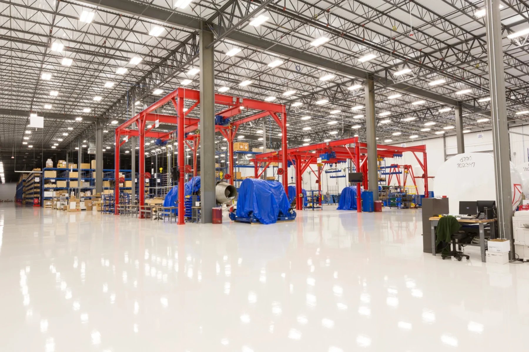 AeroTurbine Aviation Facility Corporate Headquarters Industrial Aviation Facility built by Hernandez Development & Construction in Miramar FL