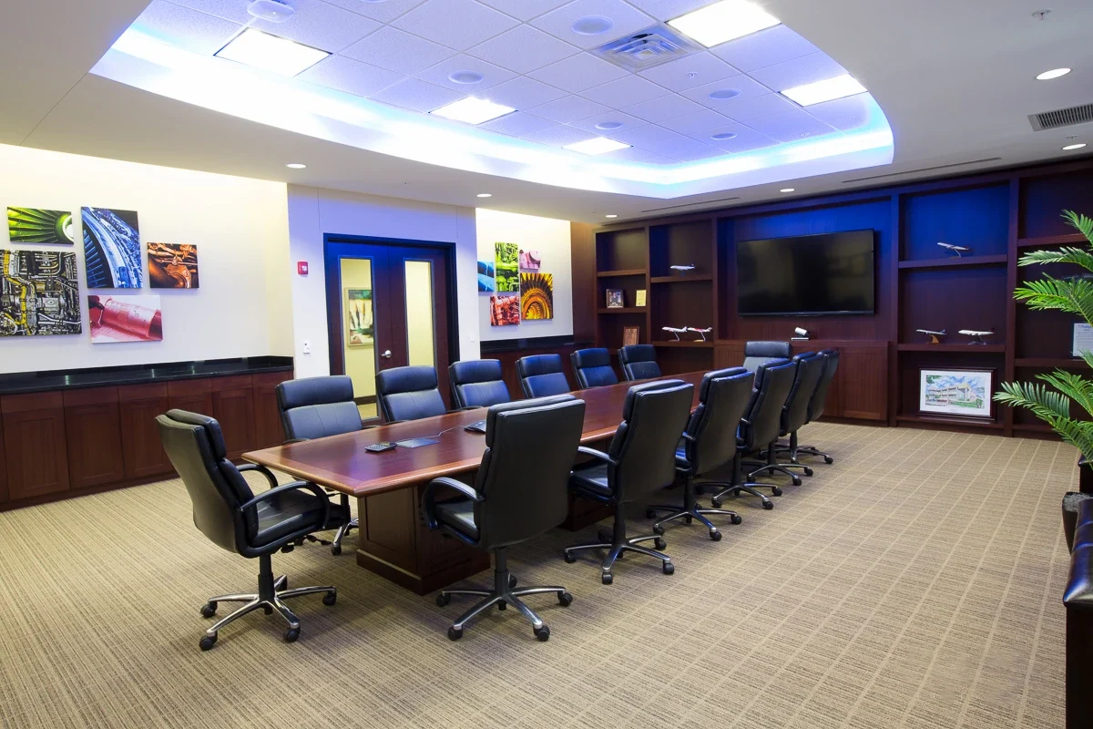 AeroTurbine Aviation Facility Corporate Headquarters Industrial Aviation Facility built by Hernandez Development & Construction in Miramar FL
