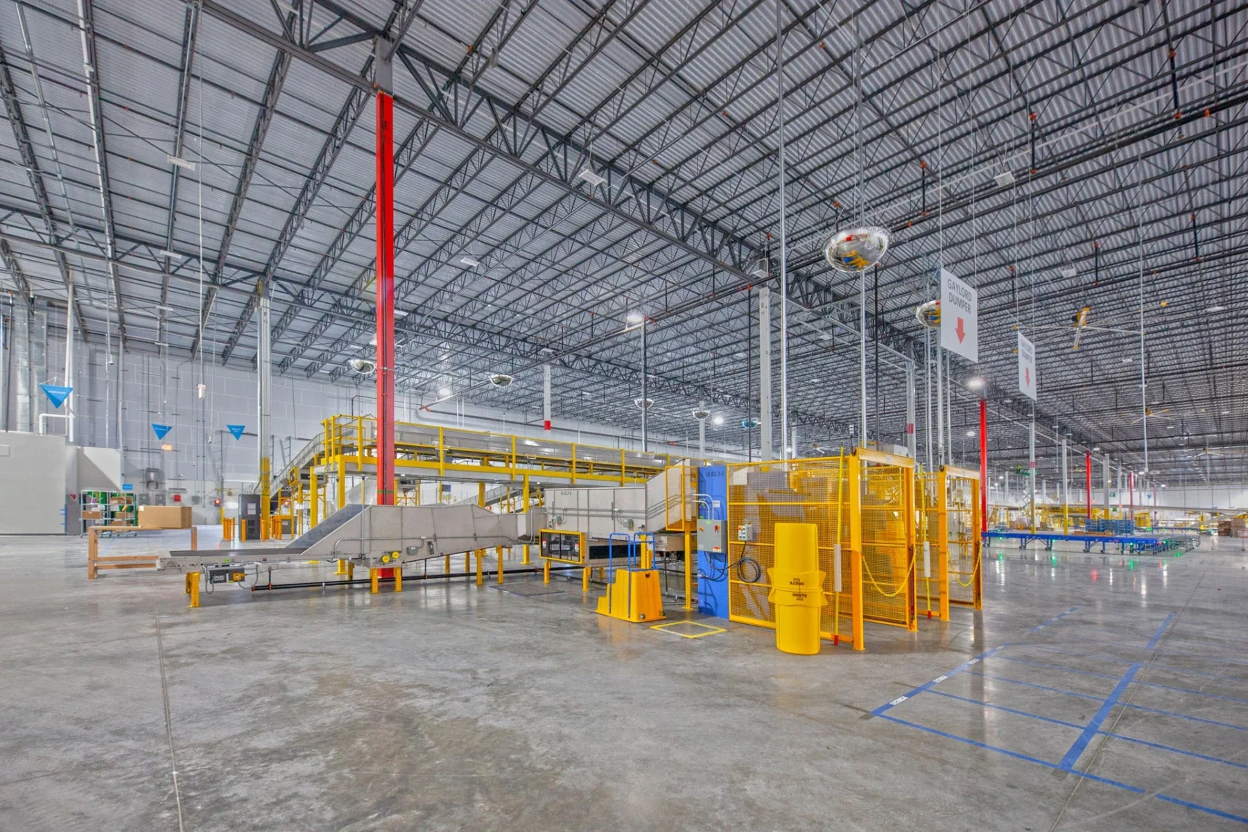 Amazon Fulfillment Center MIA-2 build-to-suit and interior tenant improvements by Hernandez Development & Construction