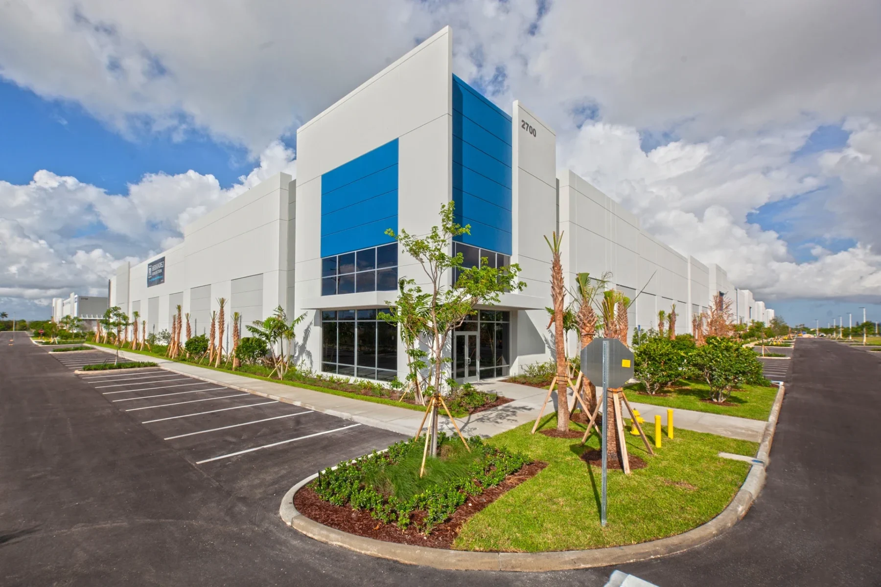 Bridge Point 595_ Industrial park built by Hernandez Development & Construction in Davie FL