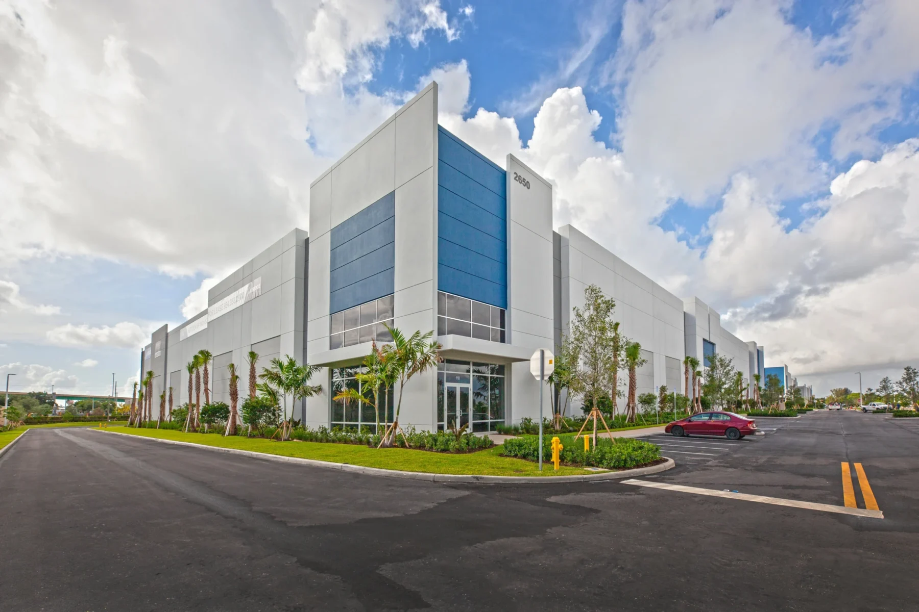 Bridge Point 595_ Industrial park built by Hernandez Development & Construction in Davie FL