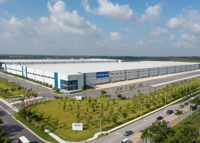 Bridge Point Commerce Center_ Industrial warehouse built by Hernandez Construction & Development in Miami Gardens_ FL