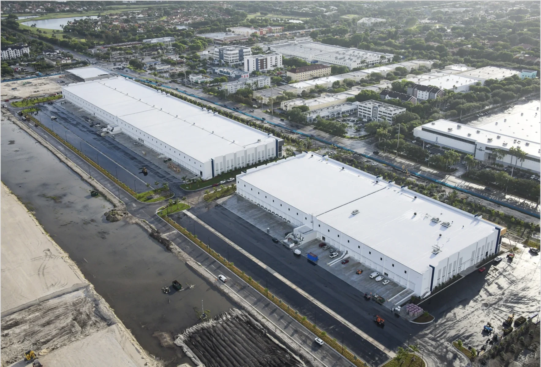 Bridge Point Doral_ Class A industrial park built by Hernandez Development & Construction in Doral, FL