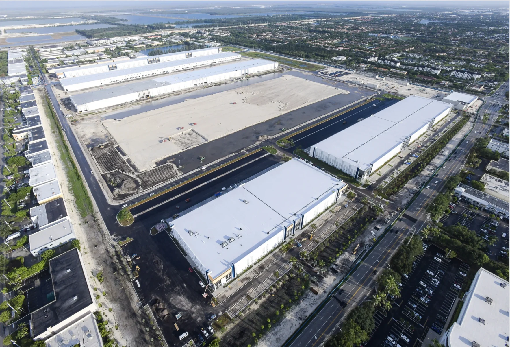 Bridge Point Doral_ Class A industrial park built by Hernandez Development & Construction in Doral, FL