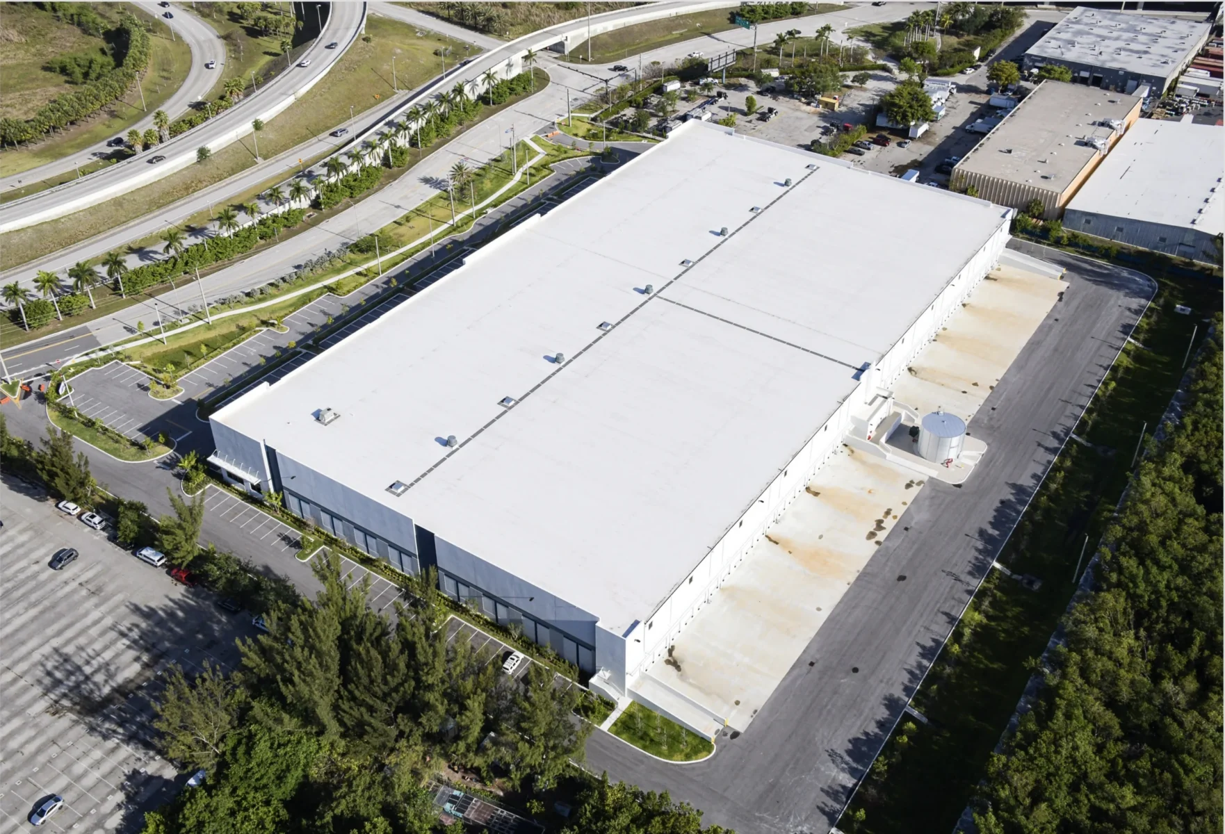 Bridge Point Port Everglades_ Class A industrial warehouse by Hernandez Construction & Development in Dania Beach