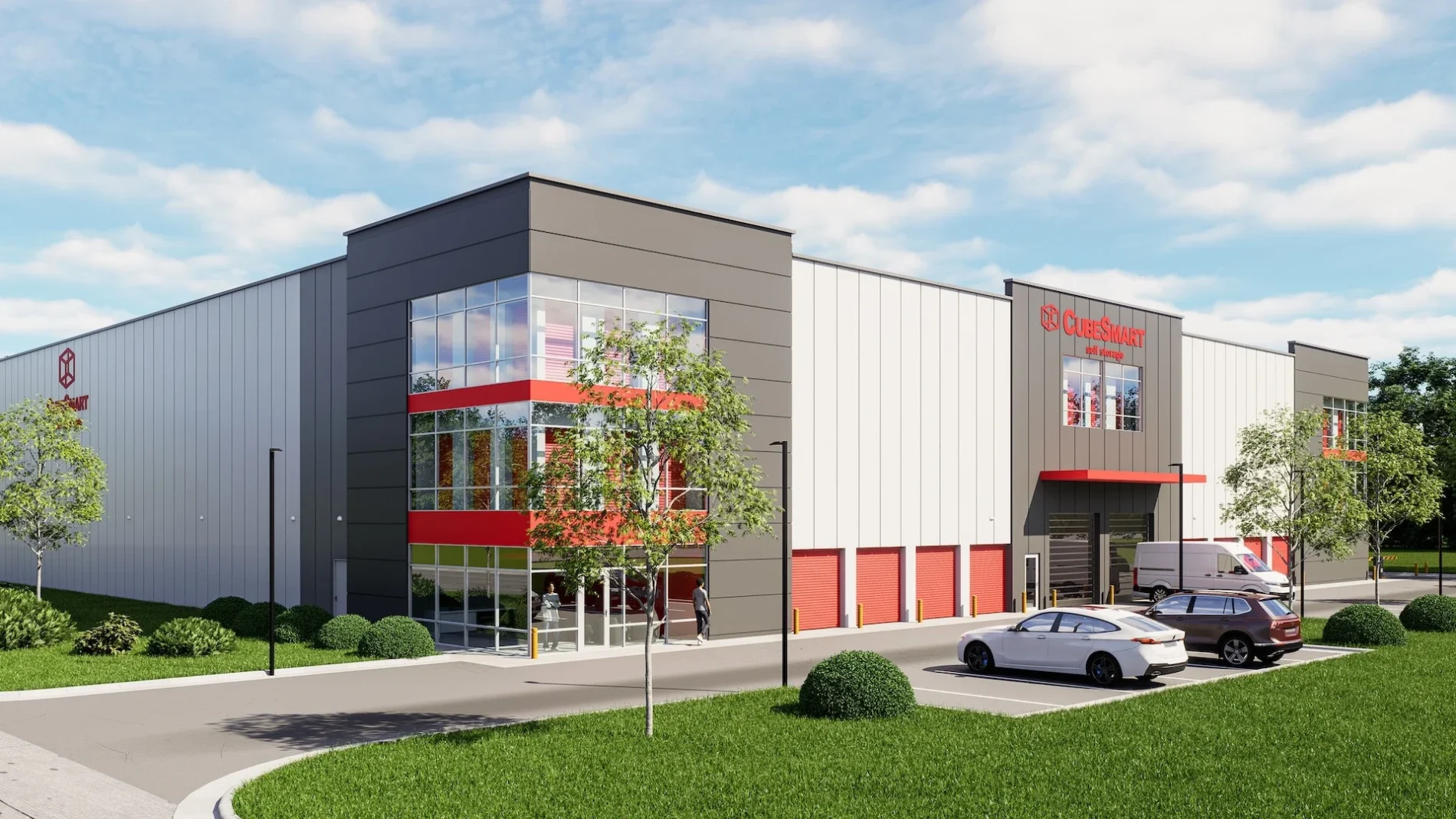 Carol Stream Self Storage Class A Climate-Controlled Facility under development by Hernandez Development & Construction in Carol Stream IL