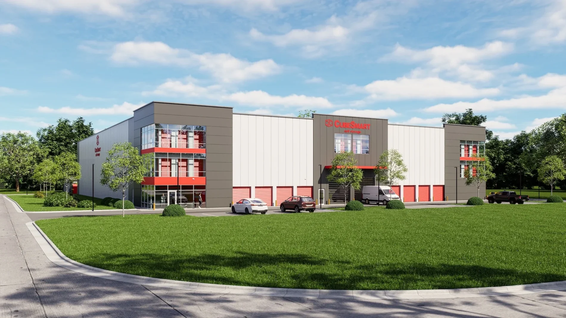 Carol Stream Self Storage Class A Climate-Controlled Facility under development by Hernandez Development & Construction in Carol Stream IL