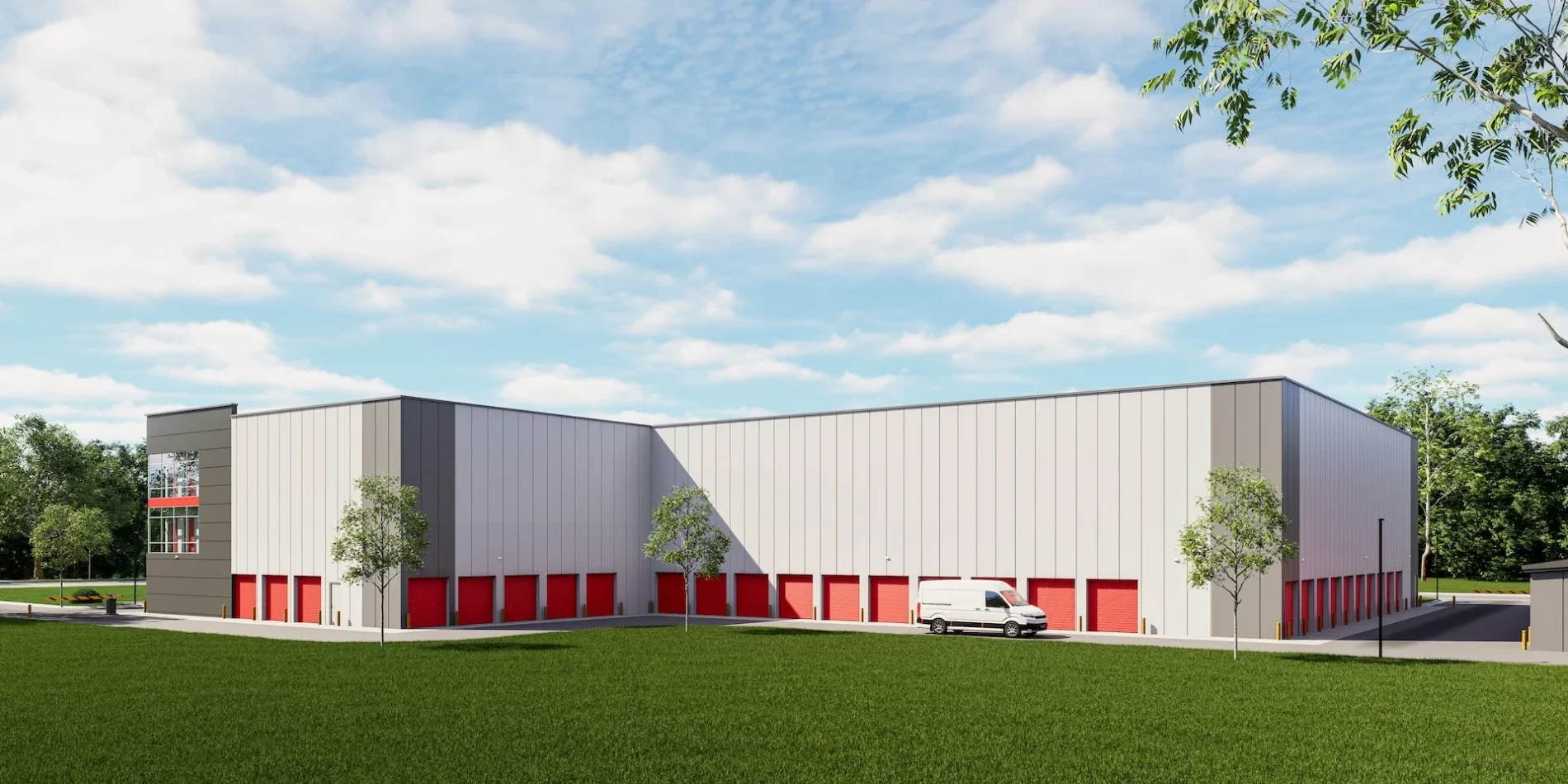 Carol Stream Self Storage Class A Climate-Controlled Facility under development by Hernandez Development & Construction in Carol Stream IL