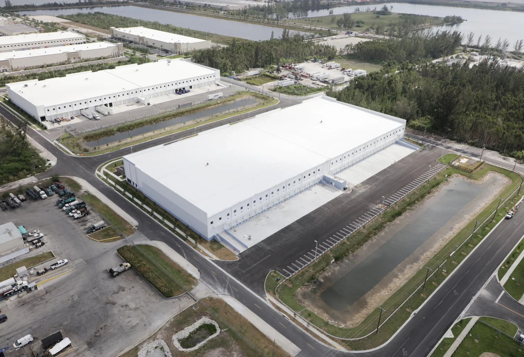 DCT Commerce Center II Class A Industrial Warehouses built by Hernandez Development & Construction in Miami FL