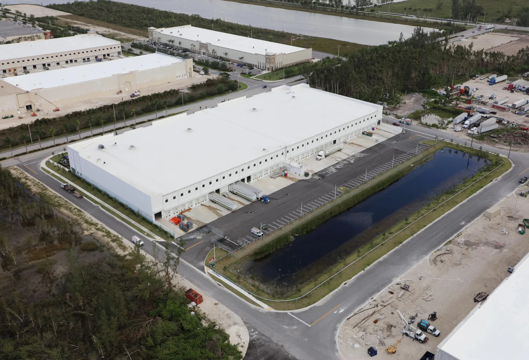 DCT Commerce Center II Class A Industrial Warehouses built by Hernandez Development & Construction in Miami FL