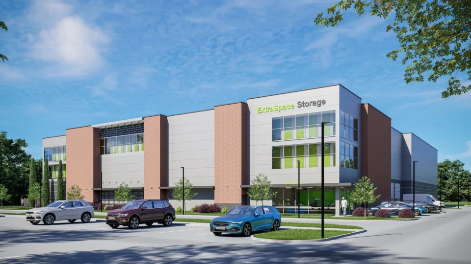 Deer Park Self Storage & Retail Mixed-Use Facility under development by Hernandez Development & Construction in Deer Park IL