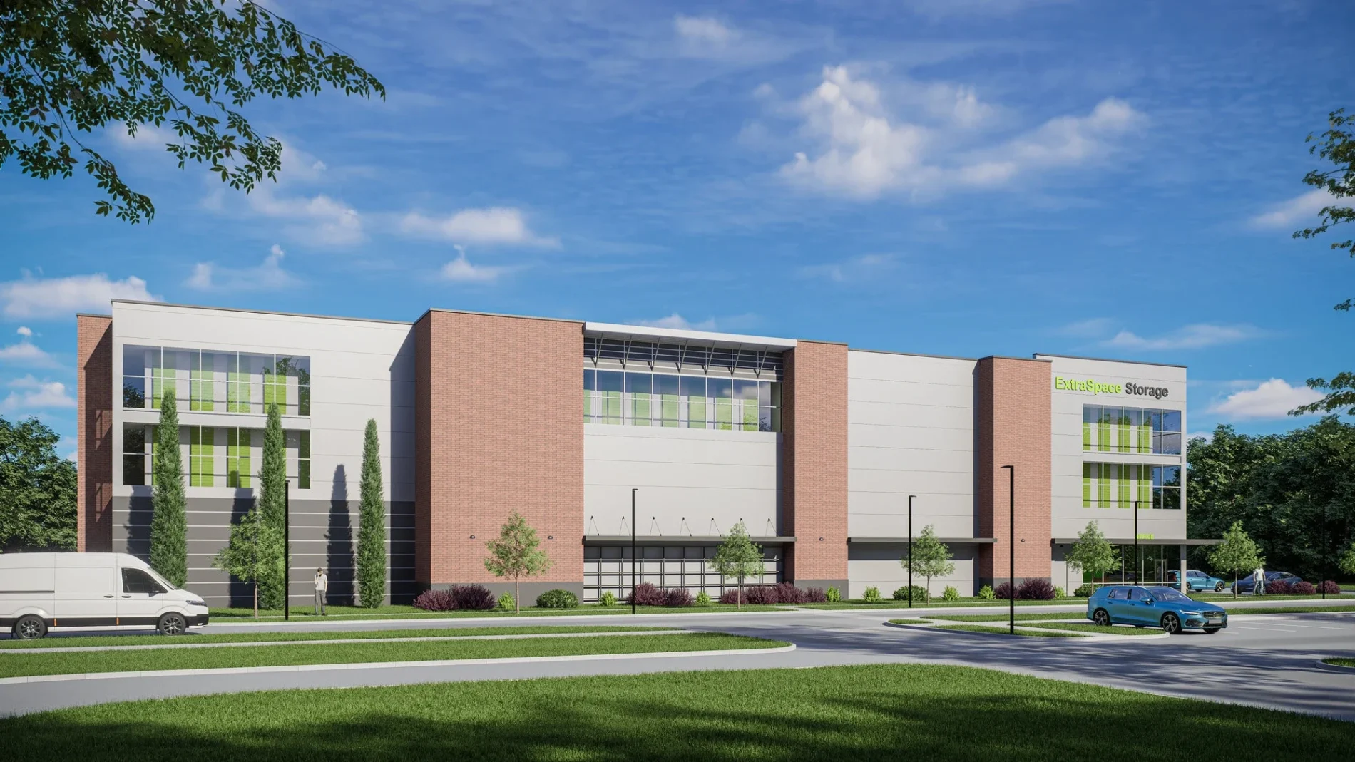 Deer Park Self Storage & Retail Mixed-Use Facility under development by Hernandez Development & Construction in Deer Park IL
