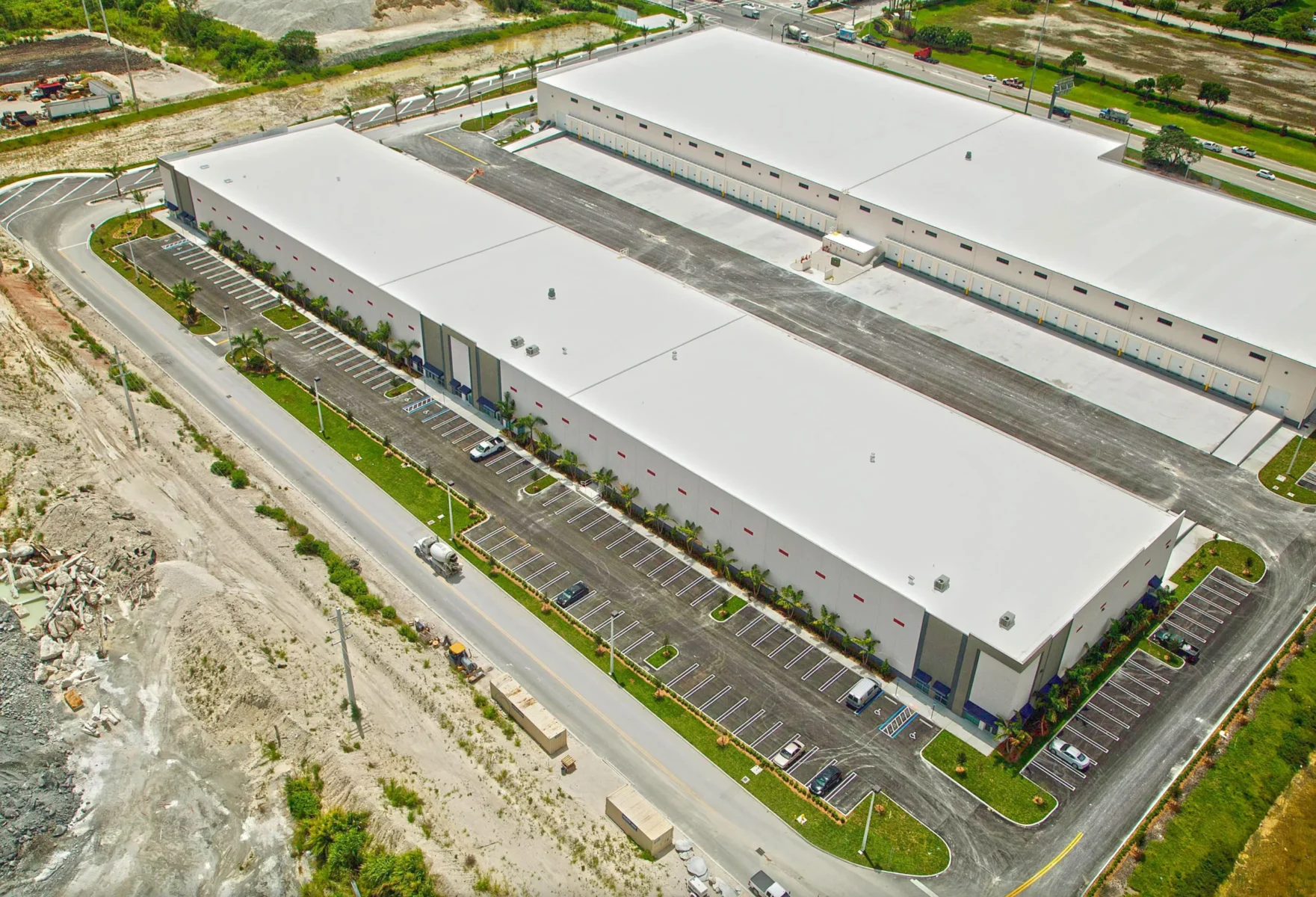 Flagler Station Phase II Class A Industrial Warehouses built by Hernandez Development & Construction in Miami FL