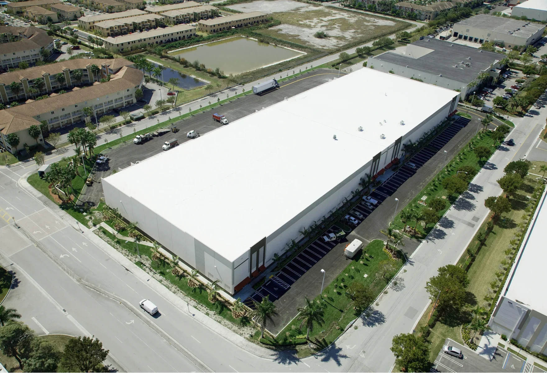 Flagler Station Phase II Class A Industrial Warehouses built by Hernandez Development & Construction in Miami FL