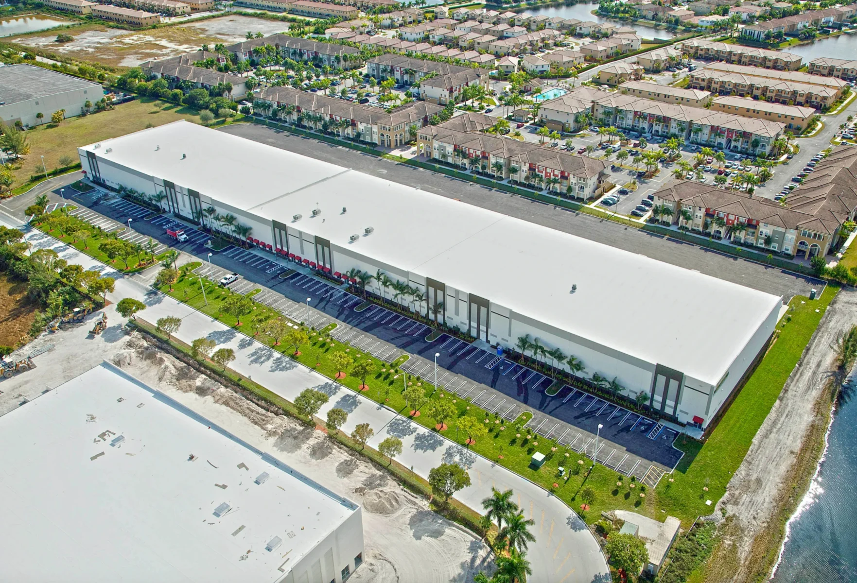 Flagler Station Phase II Class A Industrial Warehouses built by Hernandez Development & Construction in Miami FL