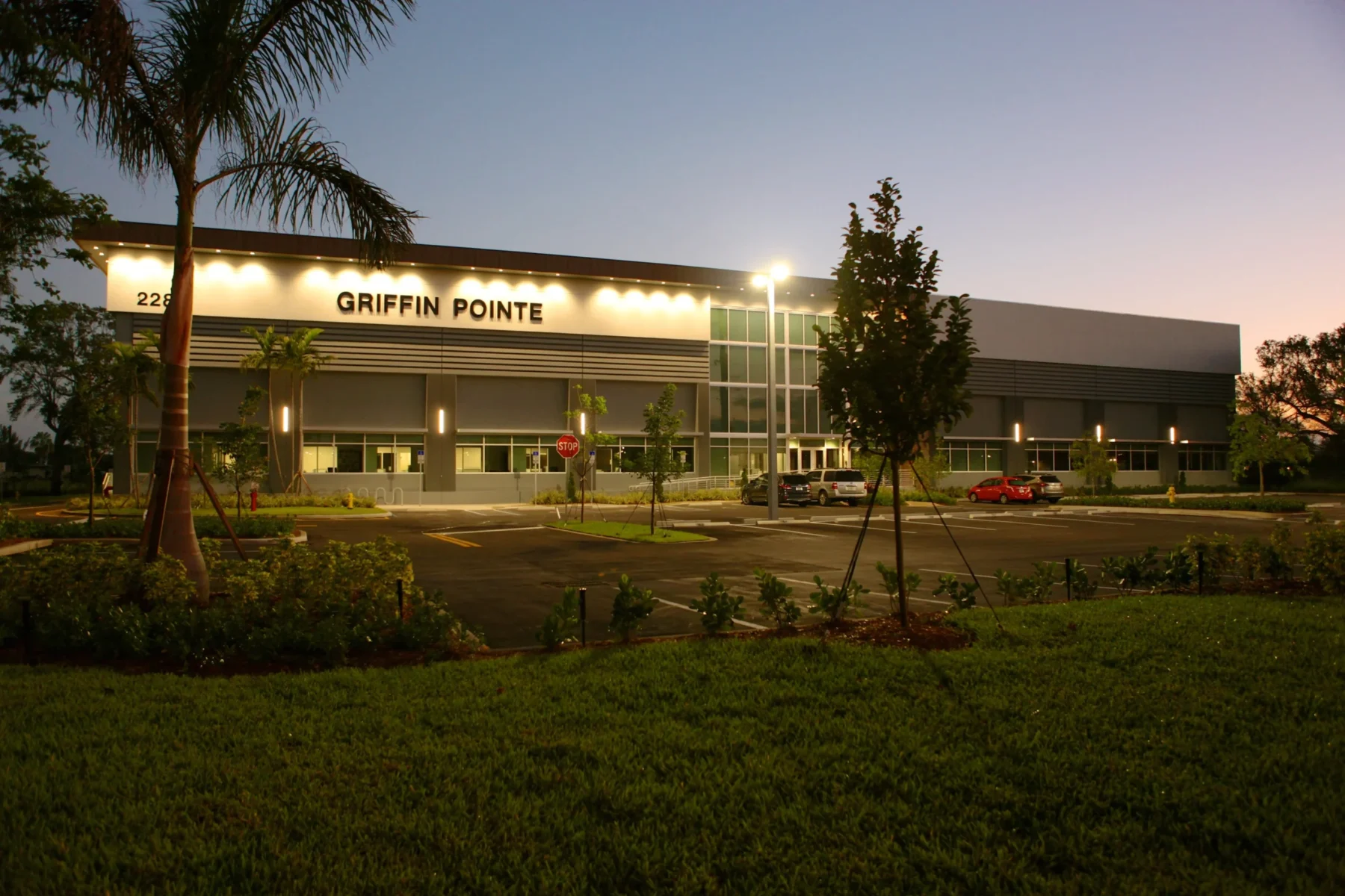 Griffin Pointe Business Park Build-to-Suit Industrial & Class A Office built by Hernandez Development & Construction in Dania Beach FL