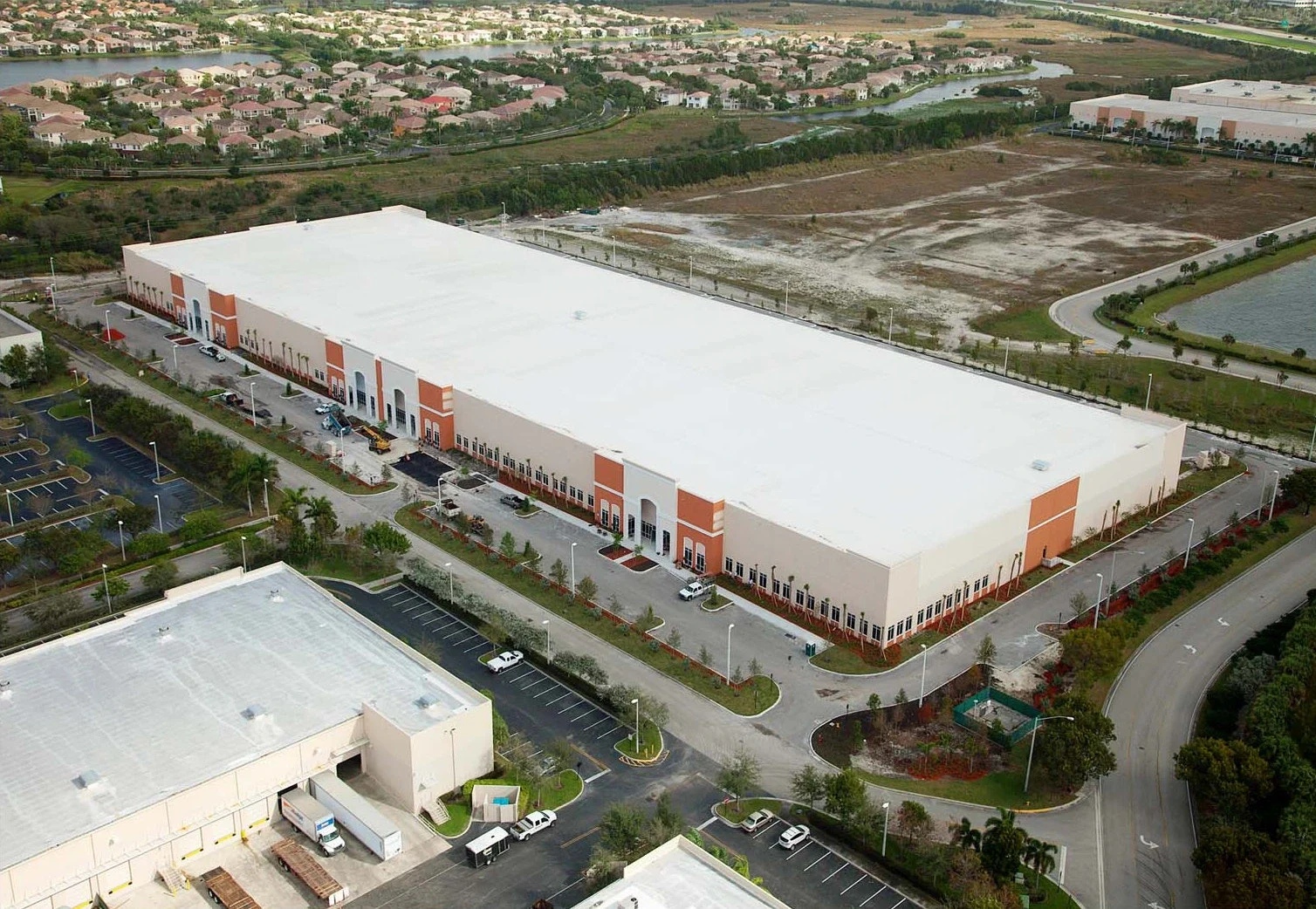 Miramar Centre Class A Industrial Warehouses built by Hernandez Development & Construction in Miramar FL