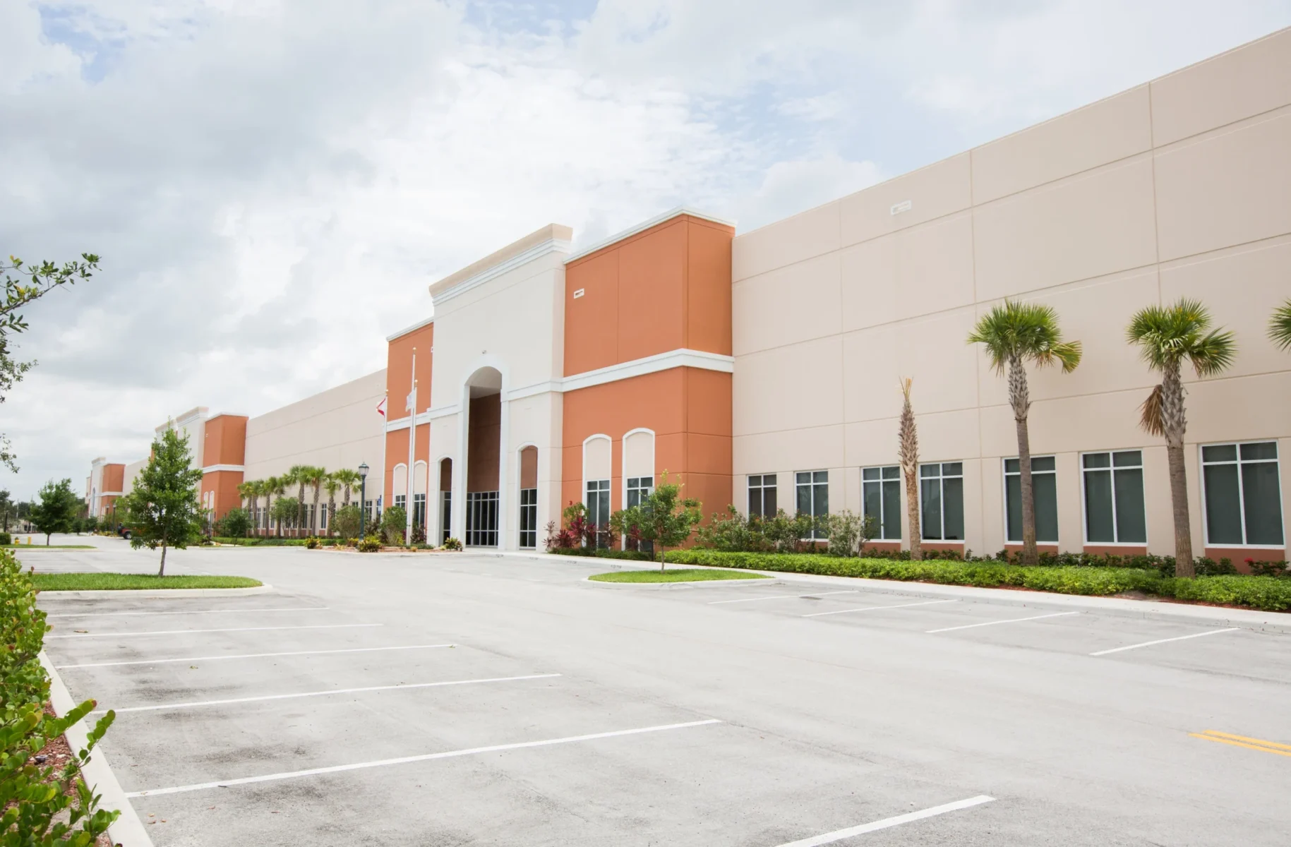 Miramar Centre Class A Industrial Warehouses built by Hernandez Development & Construction in Miramar FL