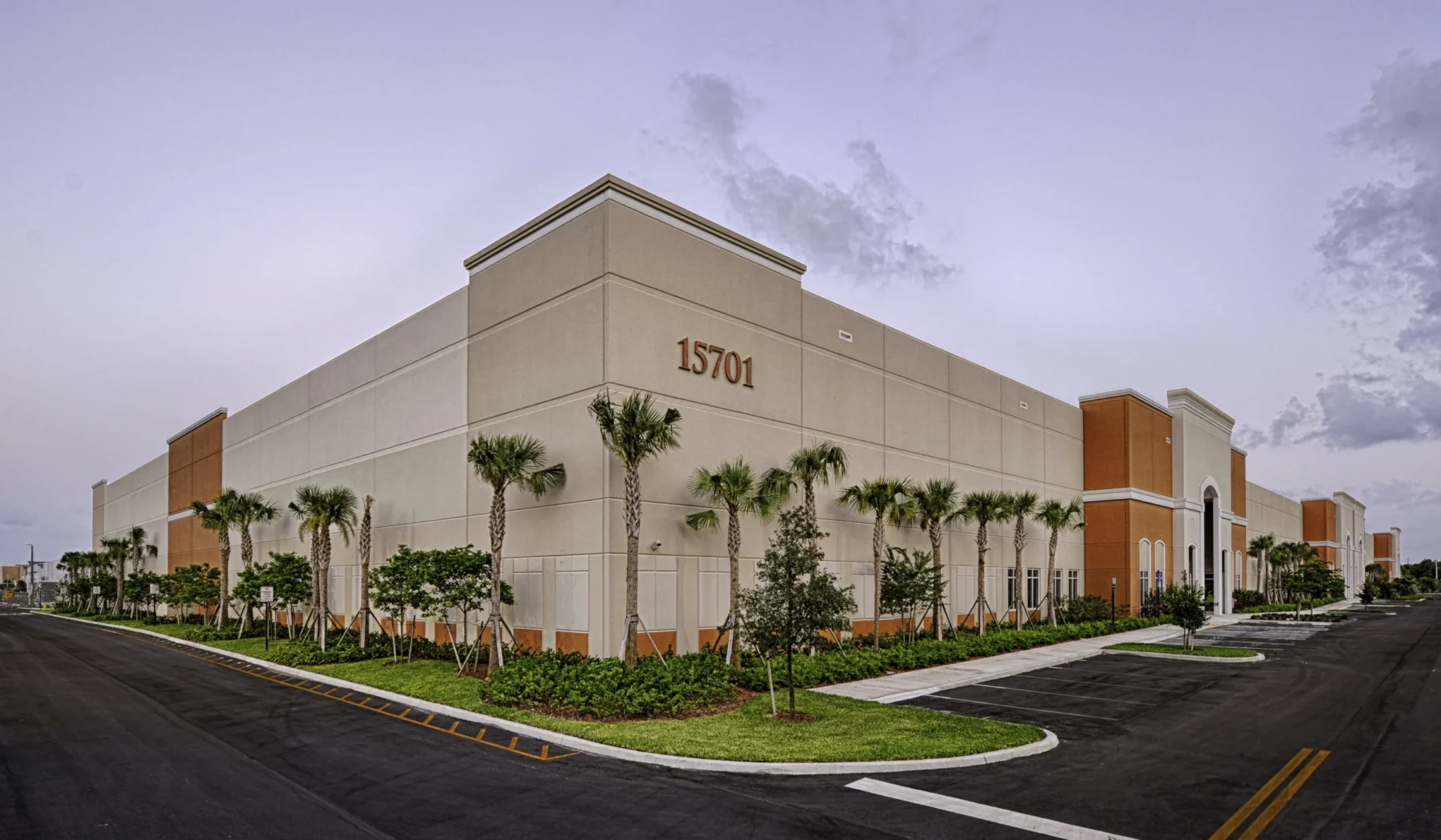 Miramar Centre Class A Industrial Warehouses built by Hernandez Development & Construction in Miramar FL