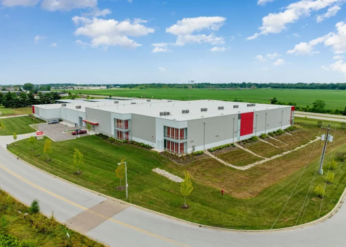 Oswego Self Storage Facility with Climate Control developed by Hernandez Development & Construction in Oswego IL