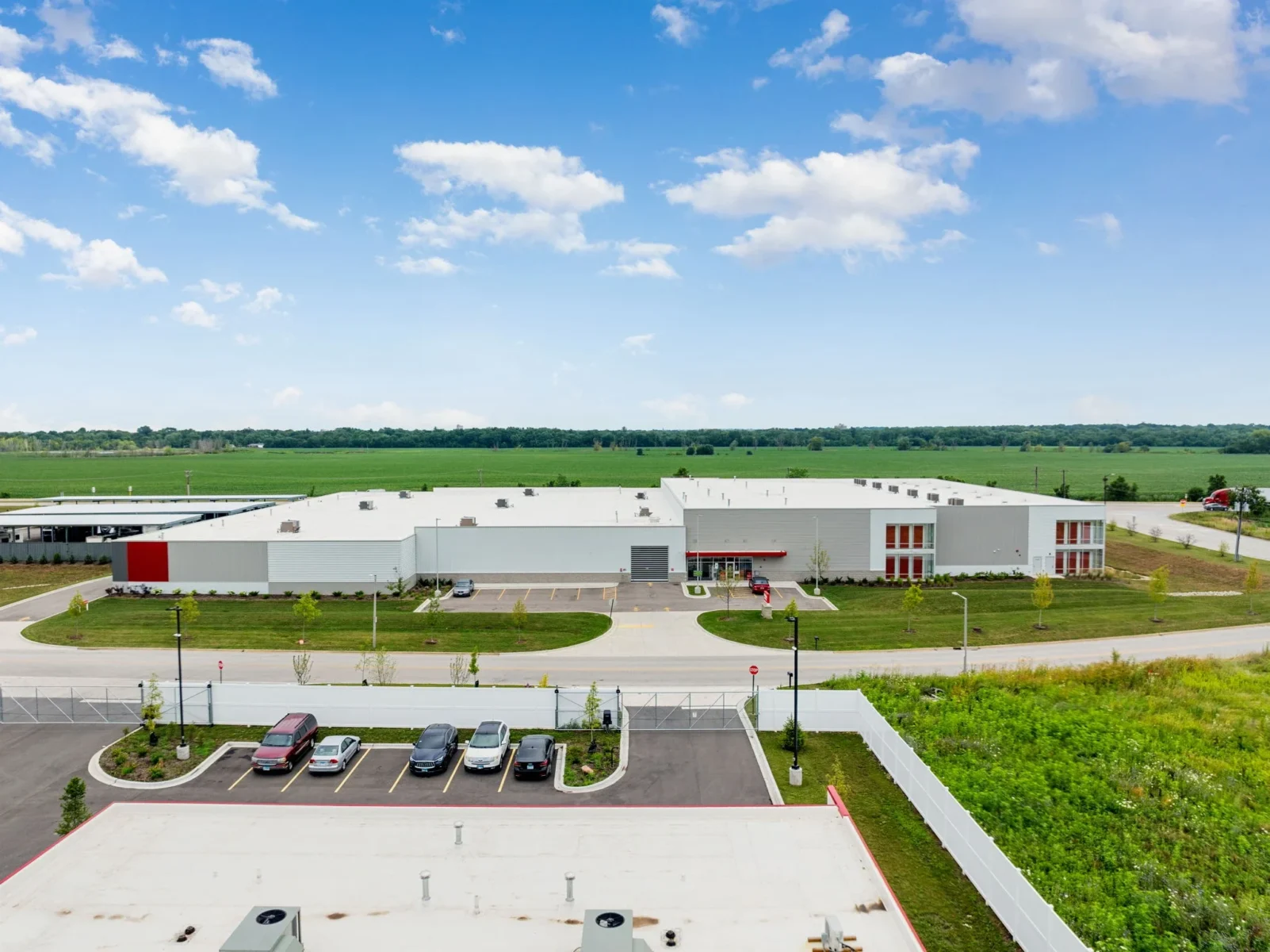 Oswego Self Storage Facility with Climate Control developed by Hernandez Development & Construction in Oswego IL