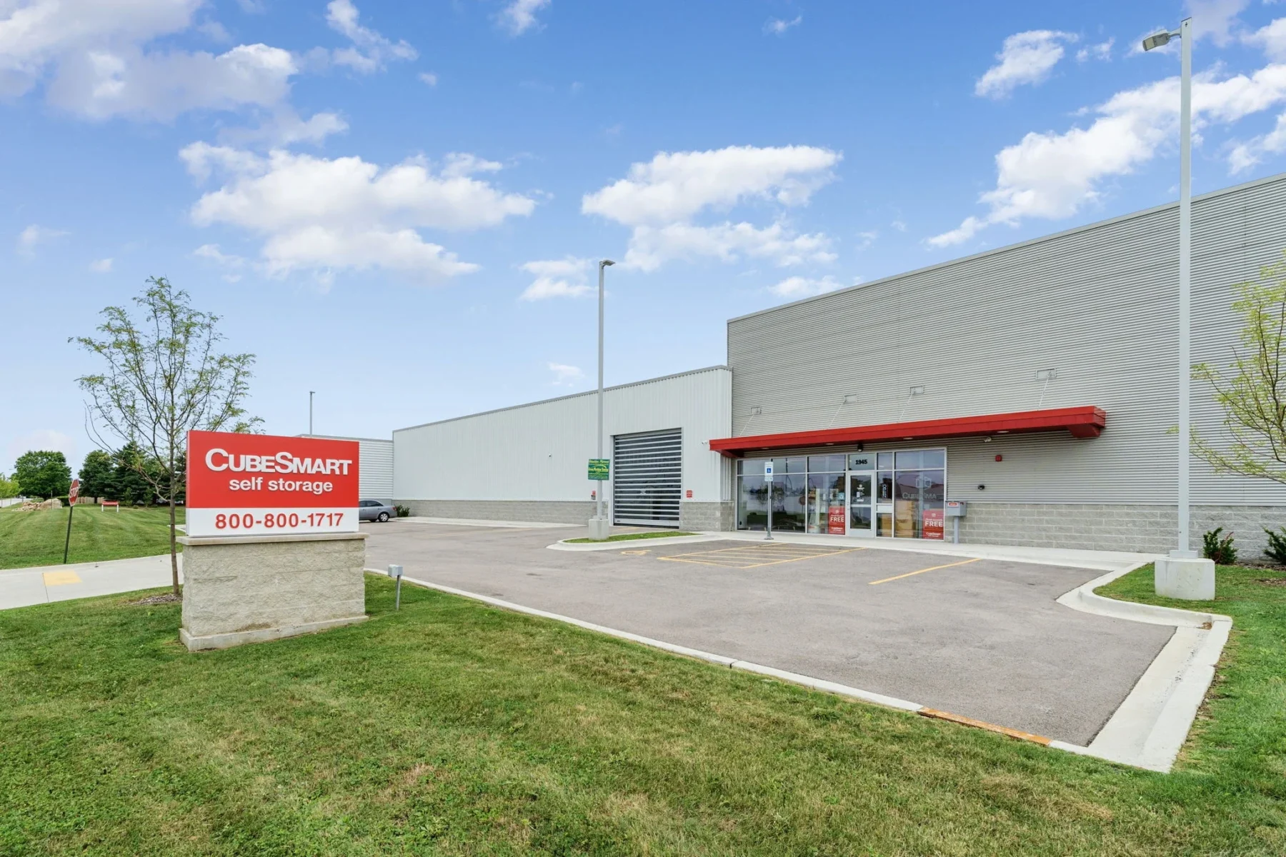 Oswego Self Storage Facility with Climate Control developed by Hernandez Development & Construction in Oswego IL