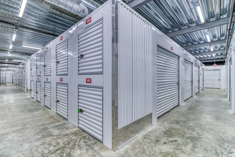 Oswego Self Storage Facility with Climate Control developed by Hernandez Development & Construction in Oswego IL