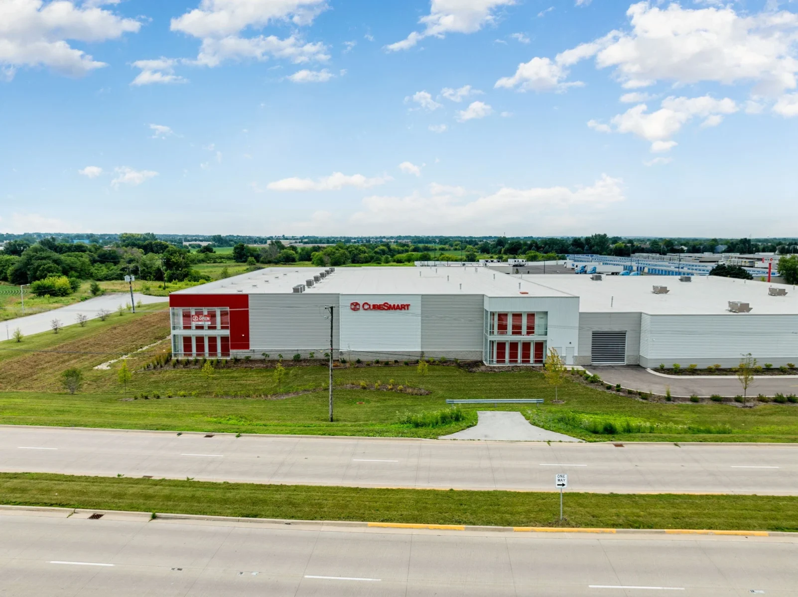 Oswego Self Storage Facility with Climate Control developed by Hernandez Development & Construction in Oswego IL