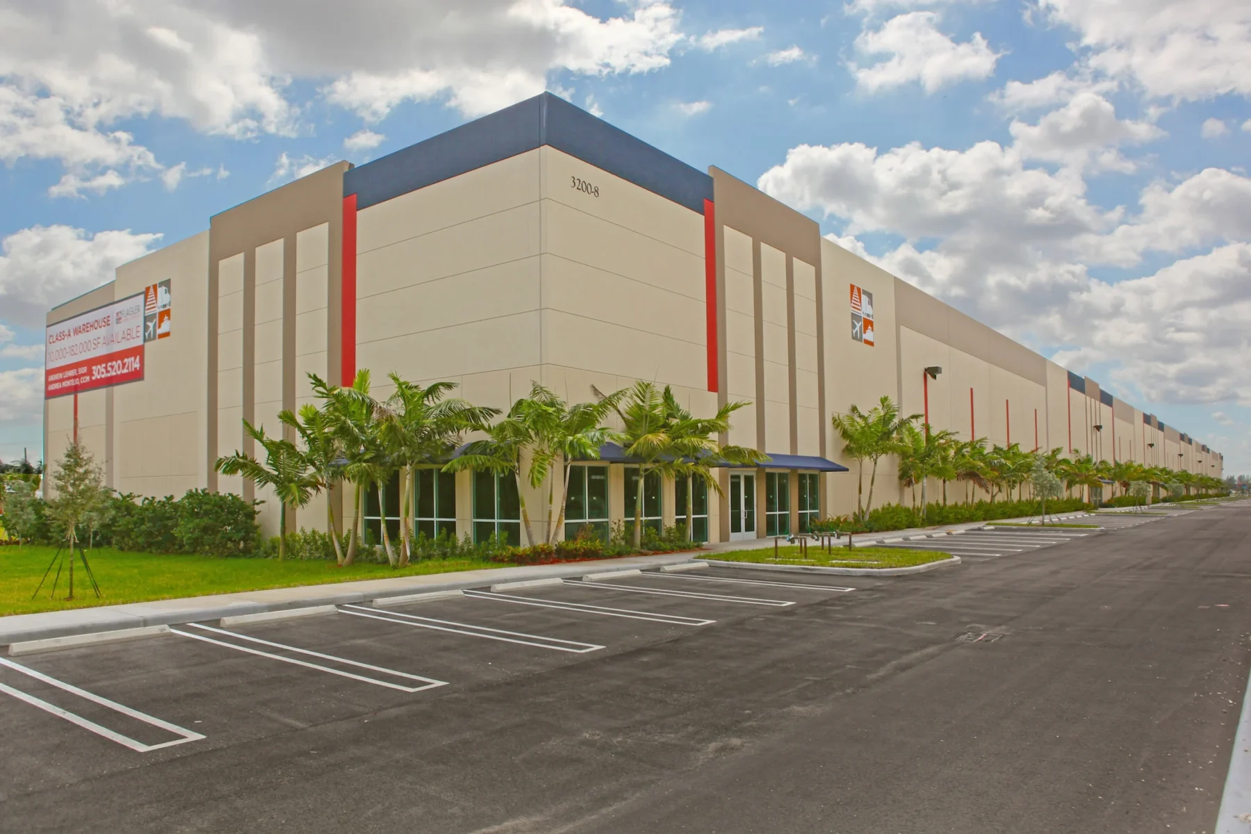 South Florida Logistics Center Industrial warehouse & distribution center built by Hernandez Development & Construction in Miami FL