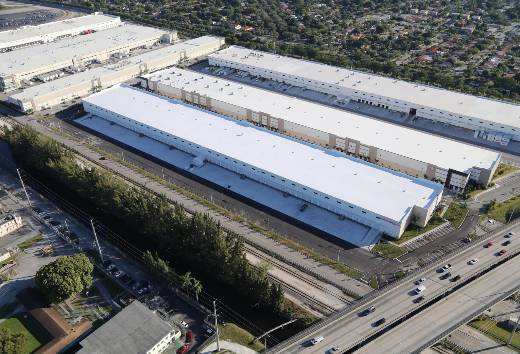 South Florida Logistics Center Industrial warehouse & distribution center built by Hernandez Development & Construction in Miami FL