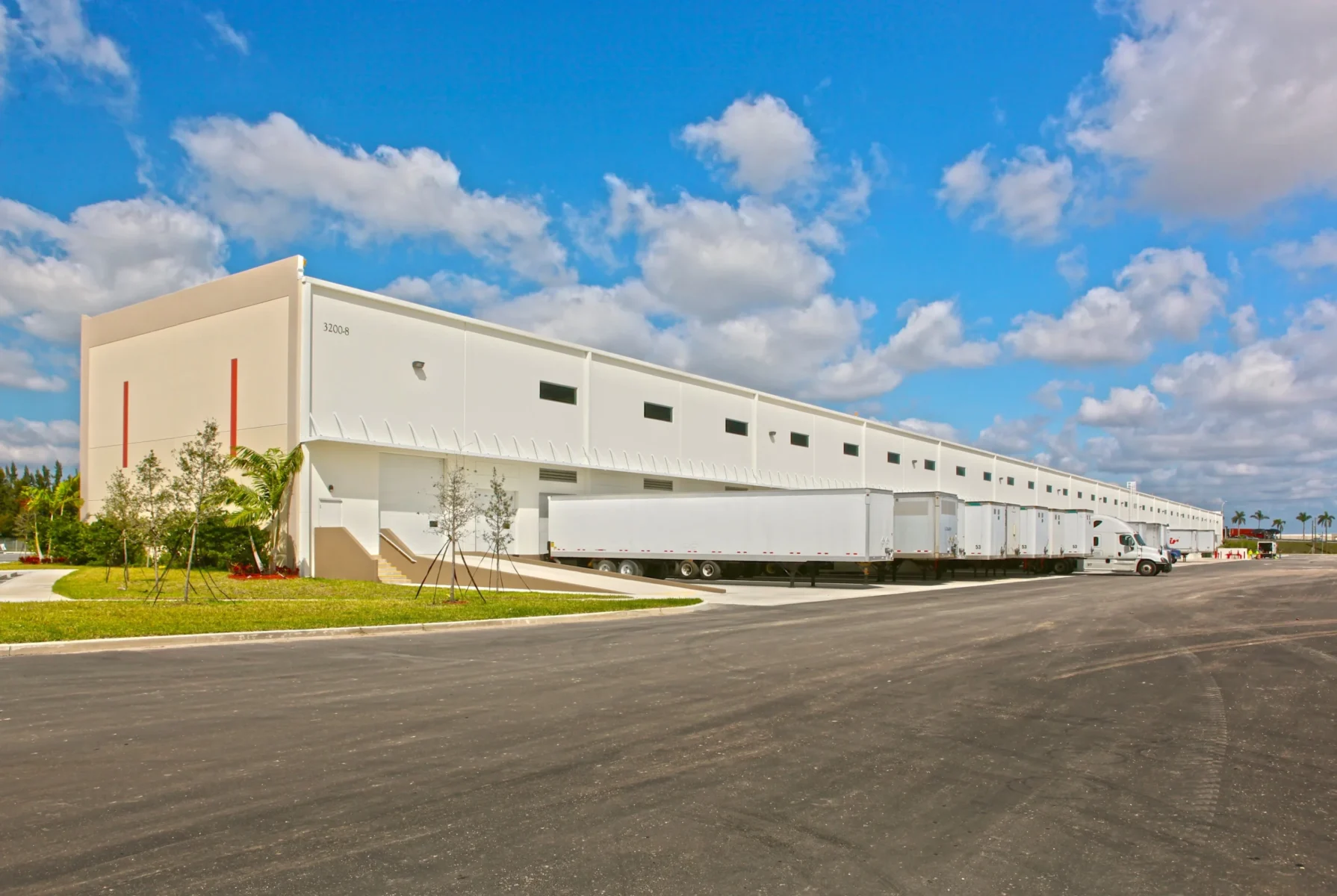 South Florida Logistics Center Industrial warehouse & distribution center built by Hernandez Development & Construction in Miami FL